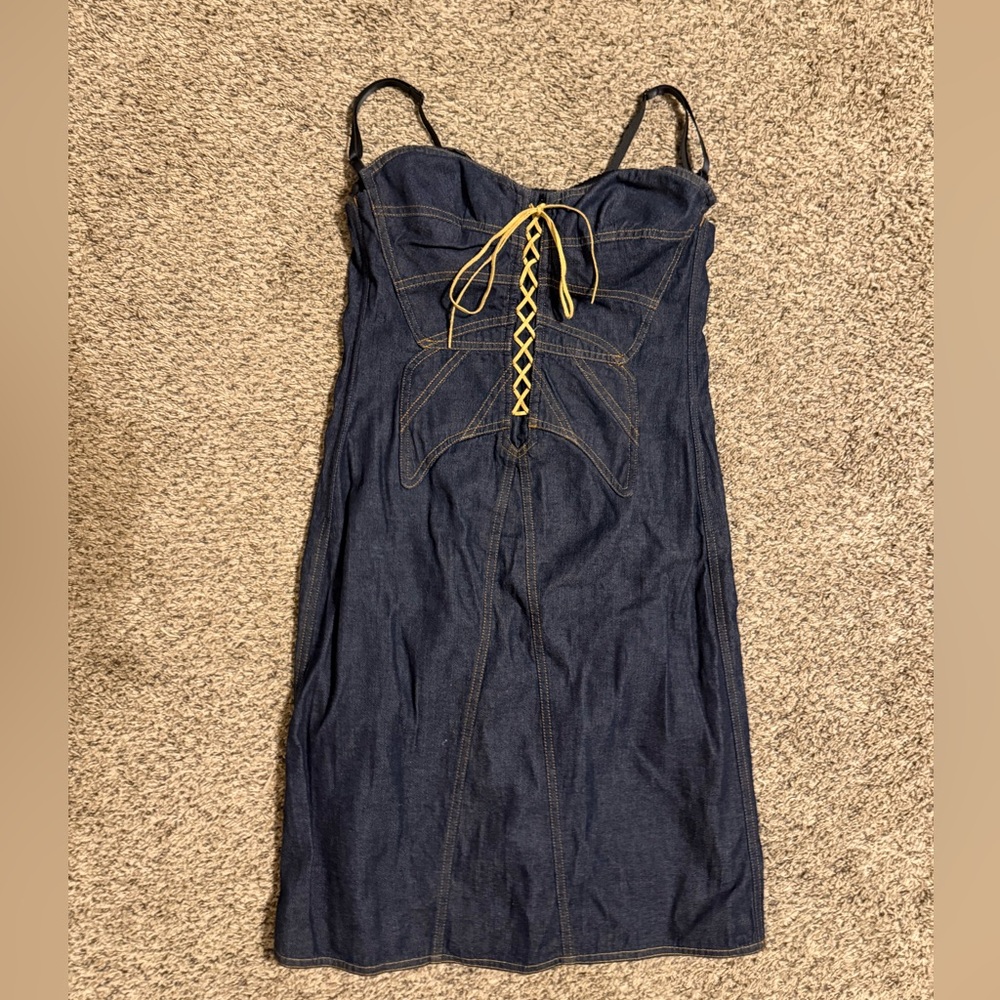 Vintage Victoria’s Secret/Moda International Denim Dress